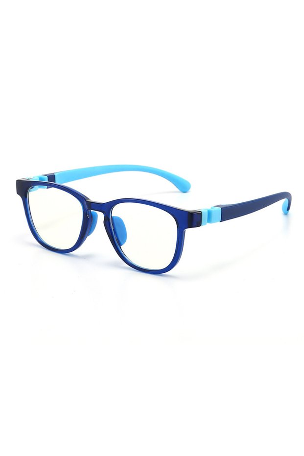 Blue blue New Color Children's Anti-blue Light Glasses Silicone Nose Holder Fashion Tr Mobile Phone