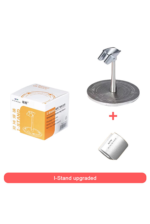 I-Stand upgraded MINIWARE Innovative Soldering Iron Stand 3mm 304 Stainless Steel Standby Holder Com