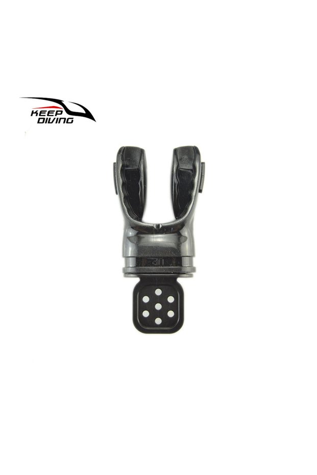 black 1 PCS Fabricable Thermoplastic Mouthpiece Snorkeling Gear For Adult Second Stage Regulator Div