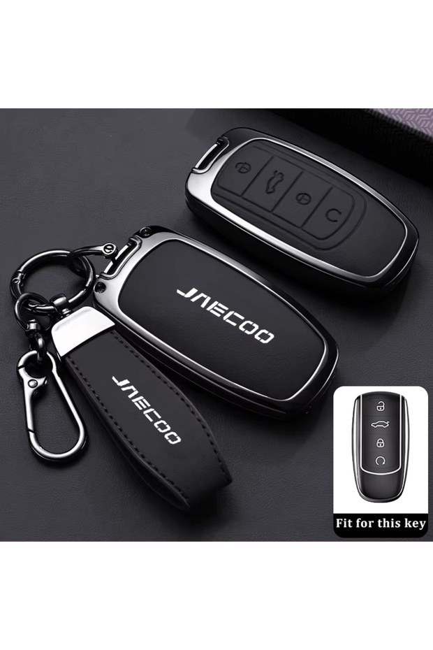 key case for Jaecoo Style 5-Black-1PC for Chery Jaecoo J7 Accessories 7 PHEV J5 5 2025 J8 8 2026 Car