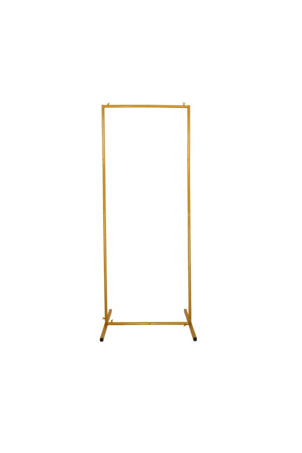 5FT 60x150cm Gold New Style Metal Arch Stand, Gold Color, Size 5FT 6FT 6.6FT, Backdrop Photo Frame,