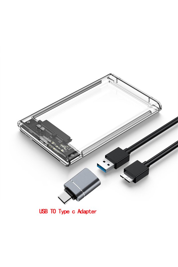 USB 3.0 to type c USB 3.0 HDD Enclosure 2.5inch SATA SSD Hard Drive Case with 5Gbps Transfer Speed M