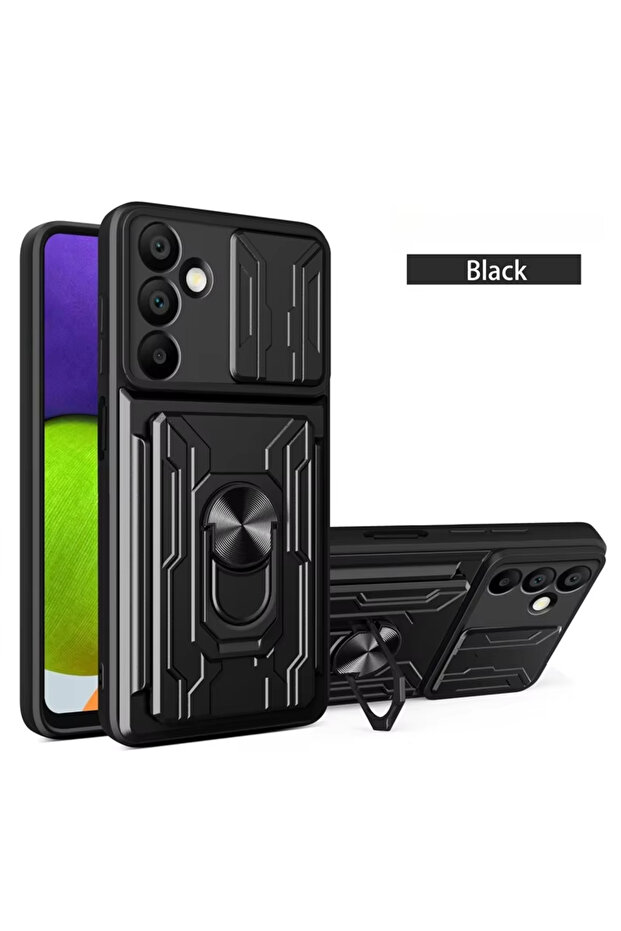 Galaxy S25 Ultra Black Heavy Duty Armor Case For Samsung Galaxy S25 S24 S23 S22 Ultra Plus S24FE S23