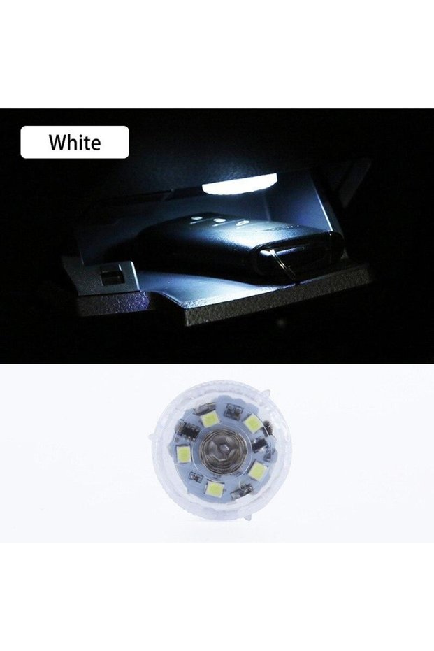 white Car Mini Led Touch Switch Light Auto Wireless Ambient Lamp Portable Night Reading Light Car Ro