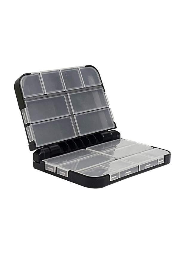 16 Grid box Small Tackle Box Organizer 9 10 12 16 Lattice Mini Tackle Boxes Plastic Fishing Organize