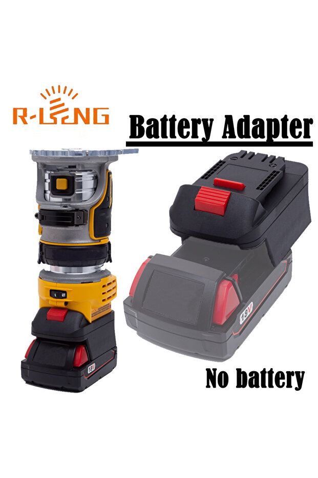 Battery Converter Adapter for Milwaukee 18V Lithium to for DeWalt 18V DCW600 Power Cordless Drill...