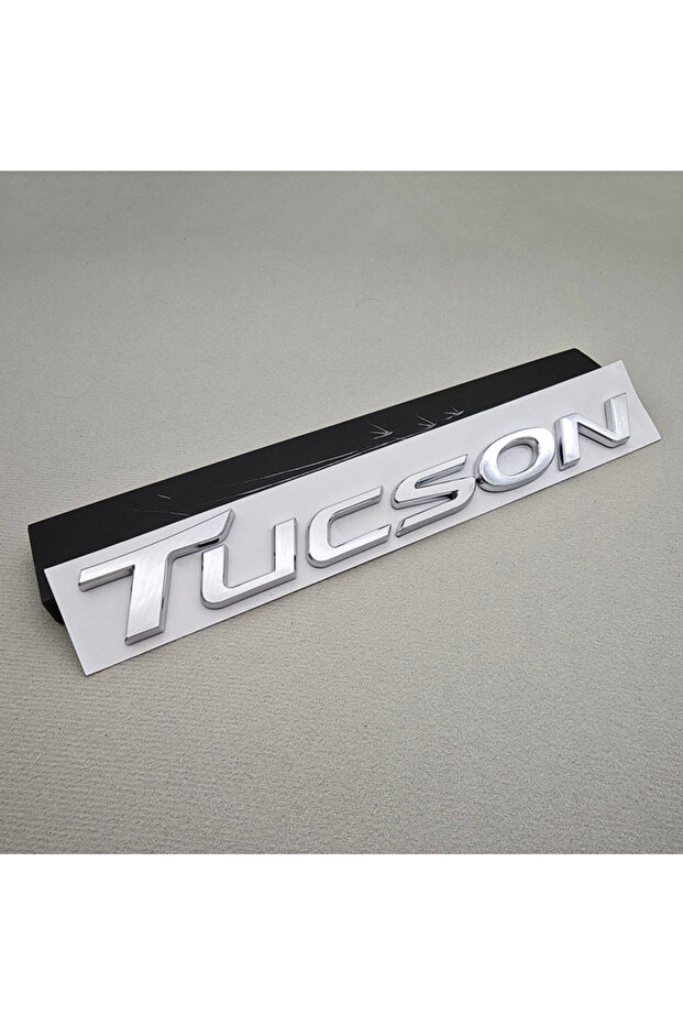 New Chrome TUCSON 3D ABS SONATA TUCSON Styling Car Logo Letter Decal Tail Rear Trunk Emblem Badge St
