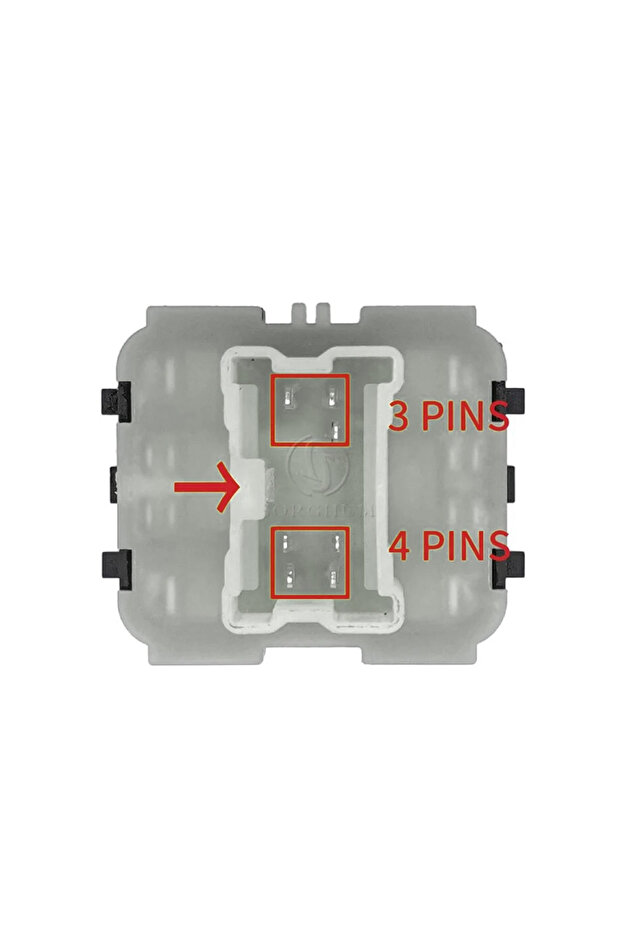 254118044R SORGHUM 254118044R 25411-8044R Car Front Electric Window Switch Double Lifter Button for