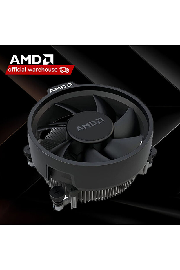 AMD NO RGB black Black AMD Ryzen Wraith Cooler Wraith Stealth Fan Original New 4 PIN Can support R3
