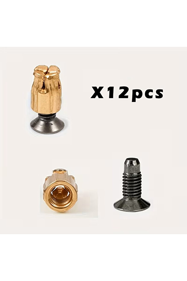 12pcs 6/12pcs Reusable Hinge Expansion Embedded Parts Are Suitable for the Repair of Door Panel Fast