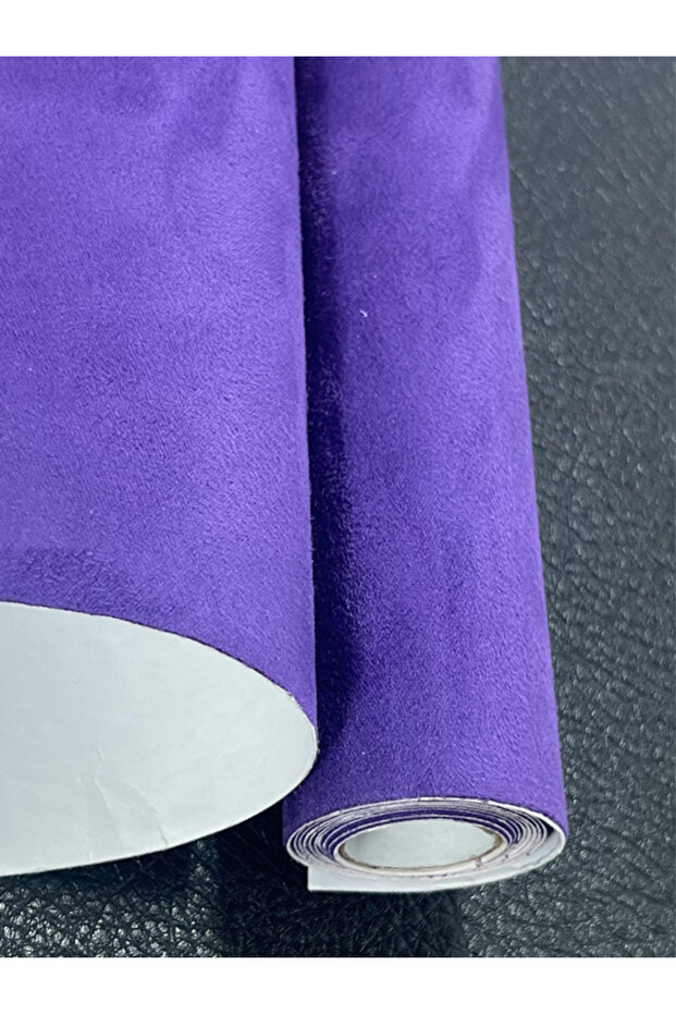 50 x140cm 40 Purple 50x140cm Velvet Self Adhesive Fabric Roll for Car Interior Modification Sofa Rep