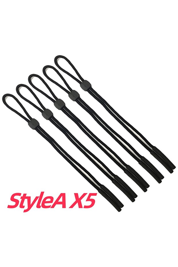 black-5pcs 1/5pcs Sports Eyeglass Strap Sunglass Holder Men Women Eyewear Retainer with Adjustable B