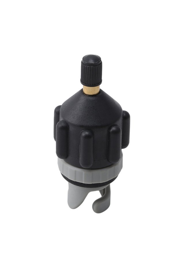 Black 1 PC Electric Pump Adapter Kayak Paddle Board Air Valve Inflatable Boat Accessory Air Nozzle K