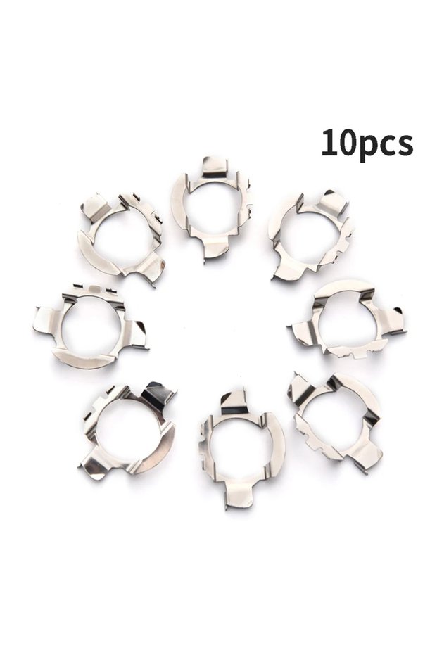 10pcs 10Pcs H7 Adapter Headlamp Socket Car Led Bulb Holder Lamp Base For D101 High Temperature Resis