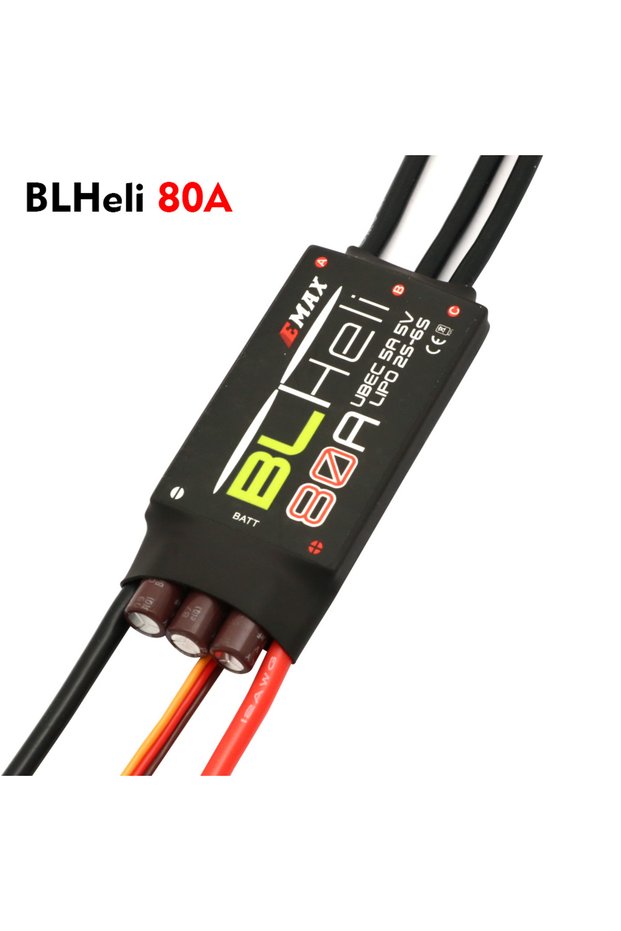 80A EMAX BLHeli 80A 60A 50A 40A 30A 20A 12A ESC for RC Multirotor Airplane Fixed-Wing FPV Racing Dro