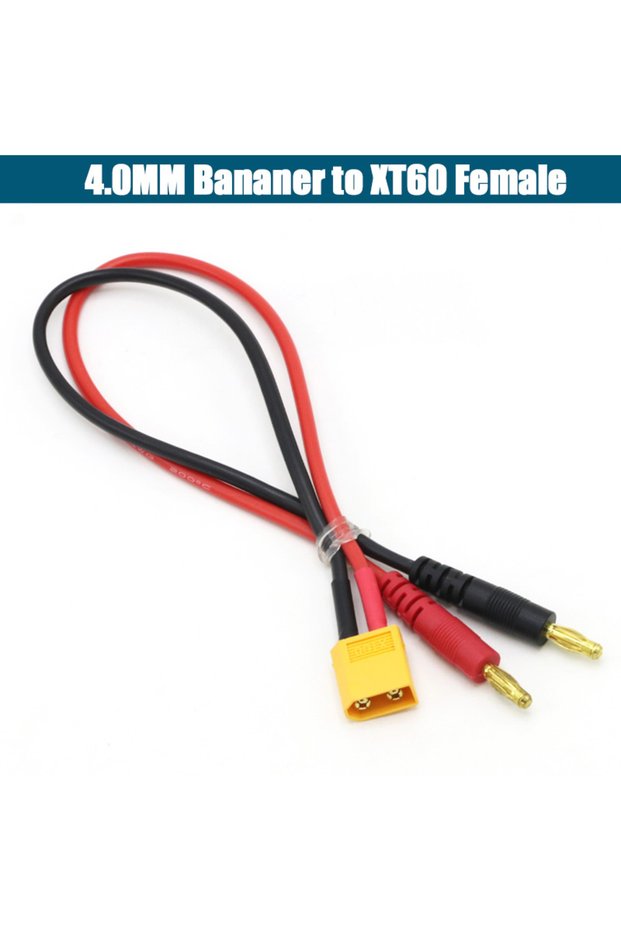4.0 to XT60 Imax B6 Charge Line 4.0mm Banana Plug to T Plug EC3 EC5 XT30 XT60 XT90 MPX TRX AS150 Wi