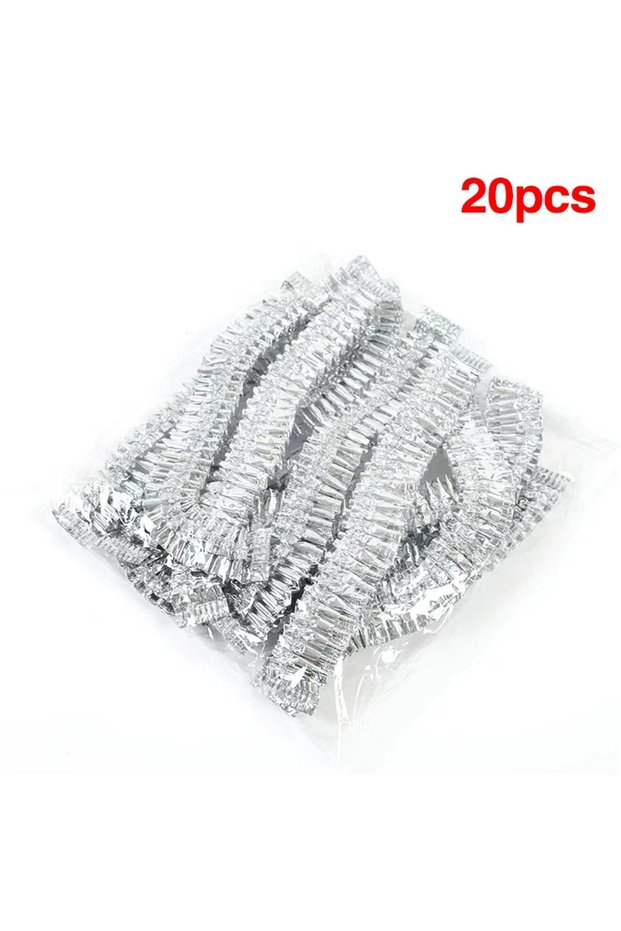 20 Pcs Household Food Grade Reusable Aluminum Foil Film For Heat Insulation And Heat Preservation Su