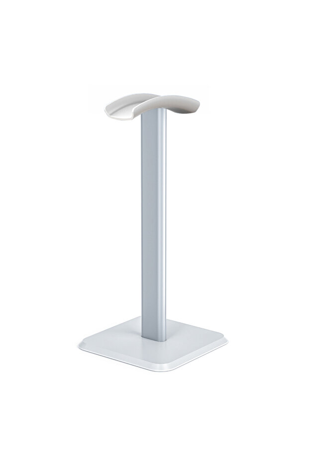 White Version Aluminium Alloy Metal Headset Stand Holder Headphone Rack Mount Hanger Flexible Earpho