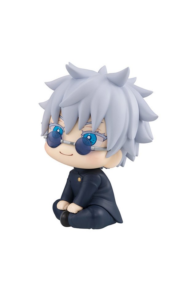 Bandai no box Anime Cute Fushiguro Toji Jujutsu Kaisen Figure Gojo Satoru Action Figure Q Version Do