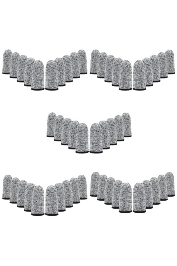 Pack of 50 Level 5 Anti Cutting Finger Gloves Cut Resistant Safety Gloves For Kitchen Work Sculpture