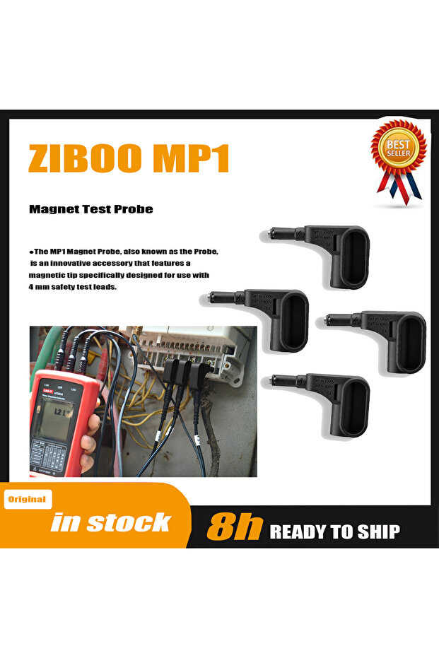 MP1 ZIBOO Magnet Test Probe Magnet Probes for 4 MM Banana. MP1 / ZB-P12