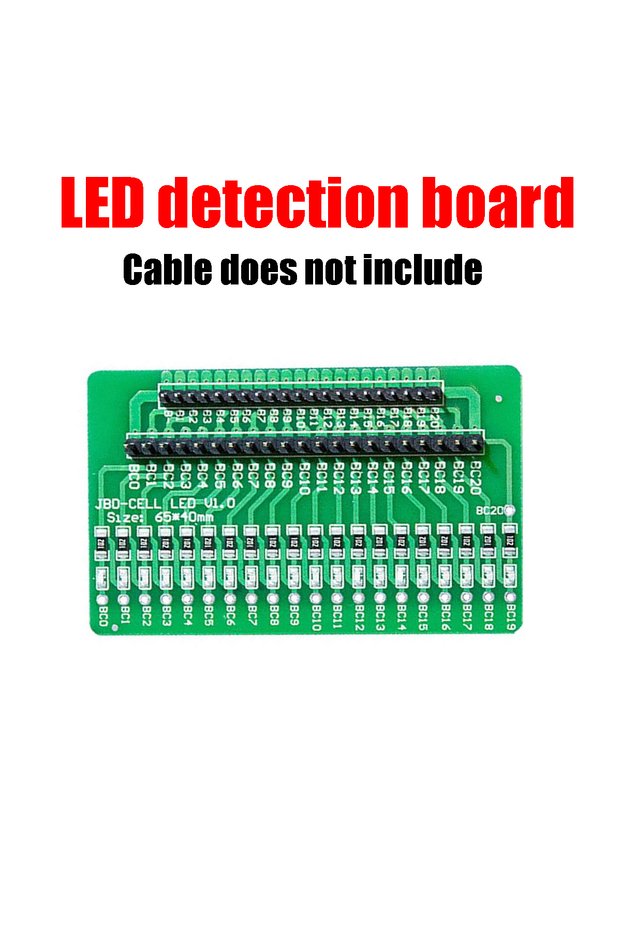 ONLY board NO cable 3S ~ 20S LED Detection Board Cable Tester Light FOR Li-ion LifePo4 Lithium Batte
