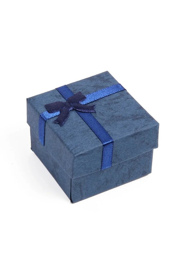 Dark Blue 12pcs Paper Box Jewelry Packaging Box Multi-color Earrings Ring Box Jewelry Gift Holder 4*