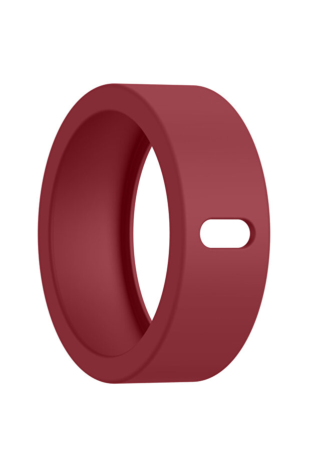 M(11-15) Wine Red Silicone Ring Protective Case For Oura Gen 4/3 Rings Cover Working Out Accessories