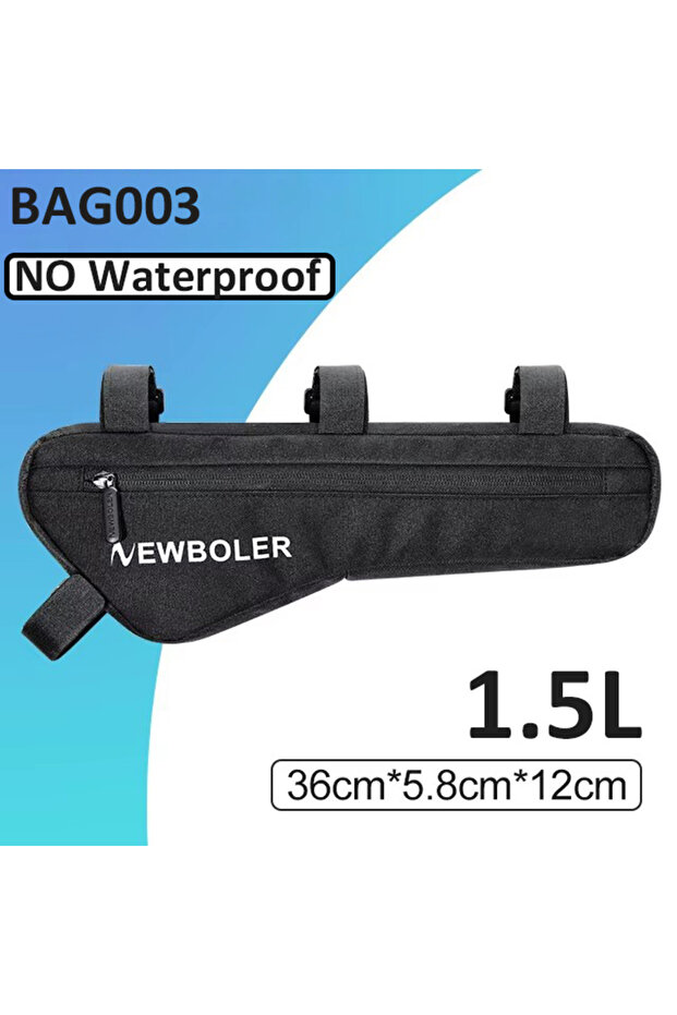 BAG003 NEWBOLER Bicycle Triangle Bag Bike Frame Front Tube Bag Cycling Bag Bikepacking Pouch Accesso