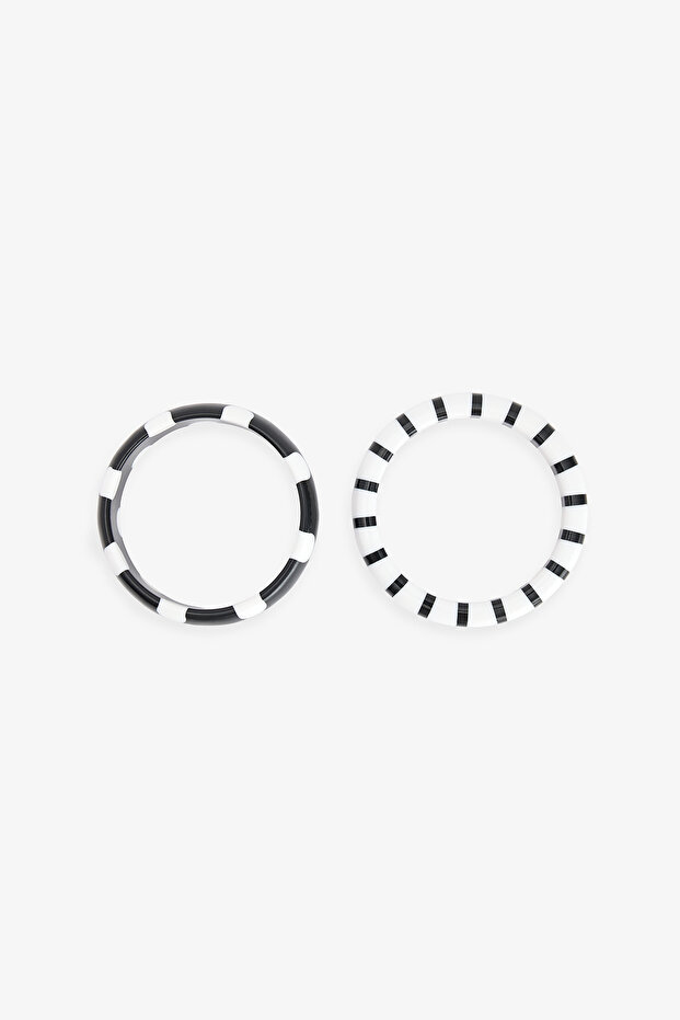 Black Polka Bracelet