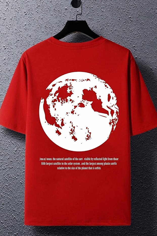 Unisex The Moon Printed T-shirt
