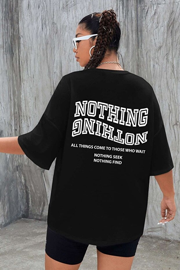 Unisex Nothing Design T-shirt