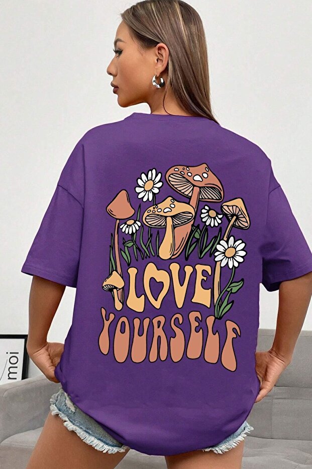 Unisex Love Yourself Printed T-shirt