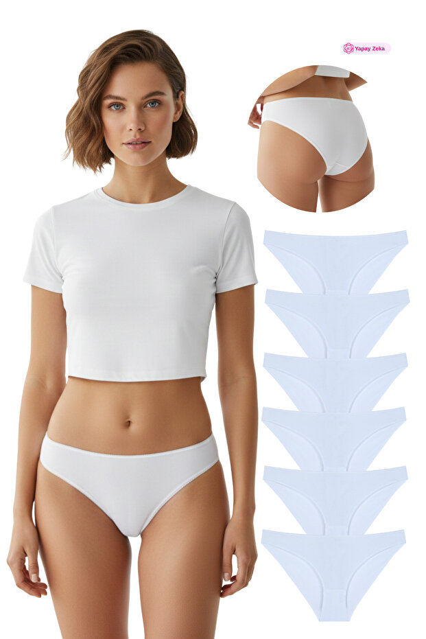 10010 Slip Pack of 6 Bikini Panties