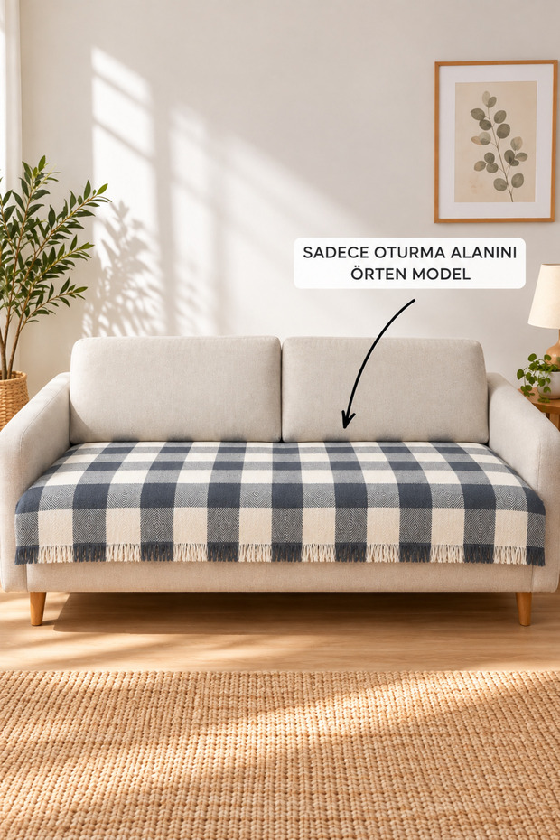 Widores Multi-Purpose Natural Sofa Couch Divan Sofa Bed Armchair Cover