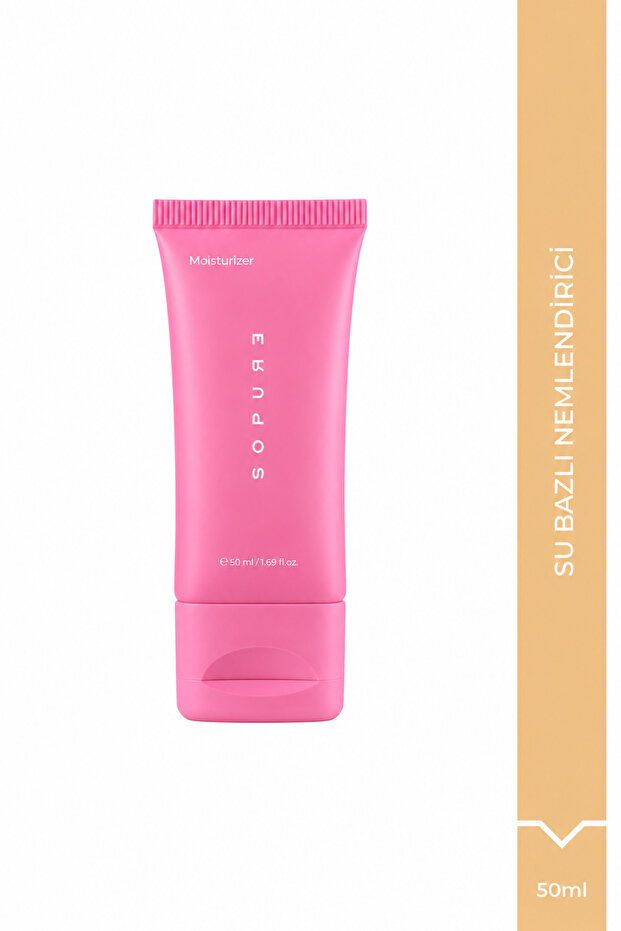Water-Based Moisturizer, Light Texture, Suitable for Sensitive Skin, Fragrance-Free and Alcohol-Free, Gel-Textured Cica Cream with Ceramide Content -50 ml