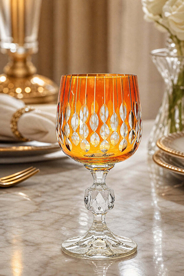 Bohemia Crystal Handmade Drop Coffee Side Glass 150Cc