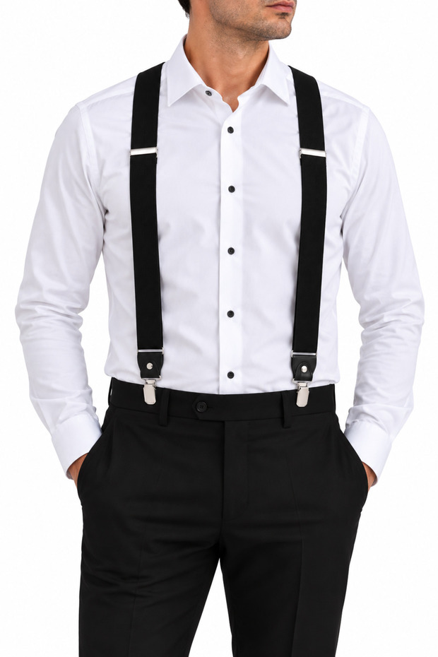 Men's Trouser Strap Adjustable Elastic