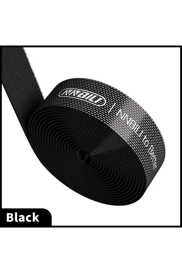 1m Black NNBILI Data Cable Management Strap Reusable Detachable Can Be Cut Freely Multifunctional St