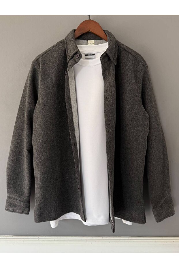 Stamp Fabric Jacket