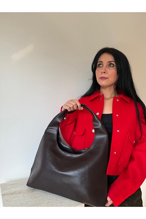 Women's Rabi Model Faux Leather Hand & Shoulder Bag