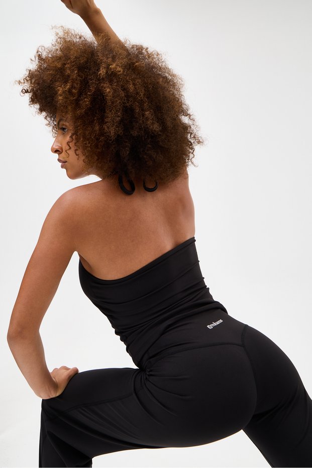 Soft Pace Women's High Waist Booty Contour Enhancing Soft Textured Yoga Pants/Tights (Not a Set)