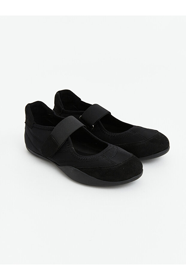 Alita City Black Women's Ballerinas with a Difference