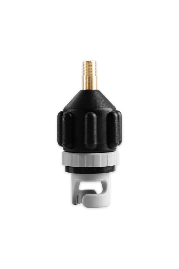 black Durable Air Valve Adaptor Wear-resistant Rowing Boat Nylon Kayak Inflatable Pump Adapter For S