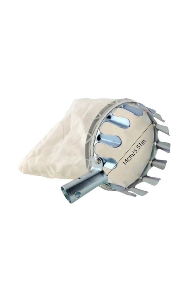14CM G612A 1pc Fruit Picker Tool, Metal Cherry Picker Tool, Fruit Picker Basket Head,Fruit Harvester