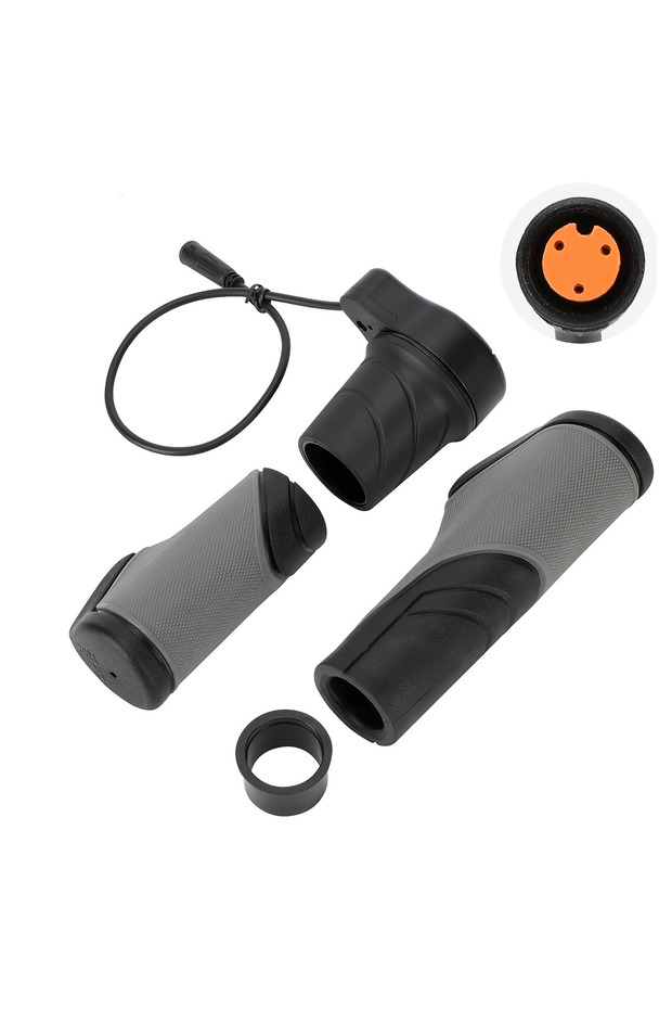 1 Pair Waterproof Left/Right Hand Half Twist Throttle for Bafang Motors – E‑Bike Throttle Grip with