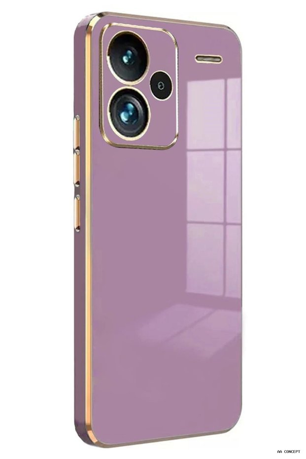 Concepta Newface Redmi Note 13 Pro Plus Case Volet Silicone (94658) - Purple