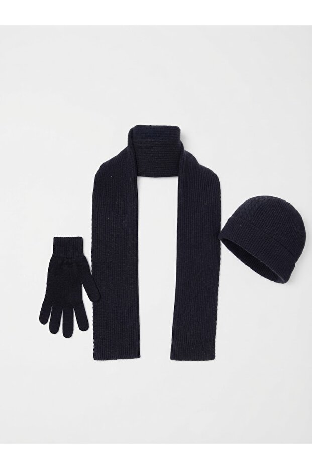 Fo 3098 Kisa 3-Piece Scarf, Beanie and Glove Set