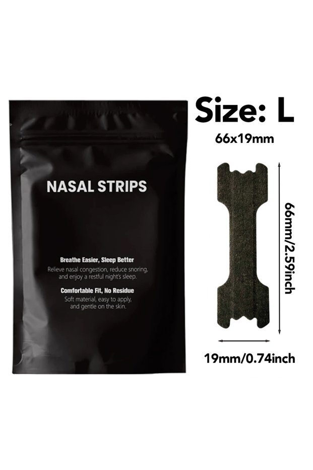 1Bag-30Pcs Size L 30/60/90PCS Improve Sleeping Health Breath Nasal Strips Nose Strips Nasal Congesti