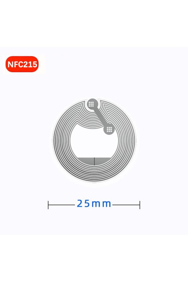 NFC215-50pcs NFC tag sticker labels, IoT tags, personal automation shortcuts, 13.56MHz, share los13,